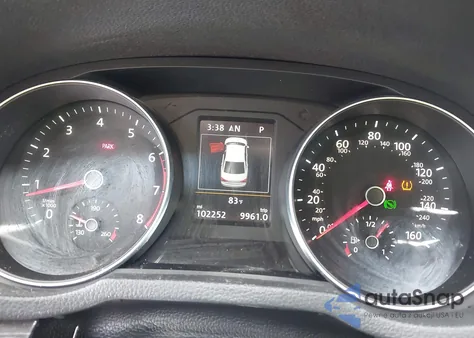 2017 Volkswagen Passat 1.8T Se z USA, uszkodzony, nr VIN 1VWGT7A34HC058918